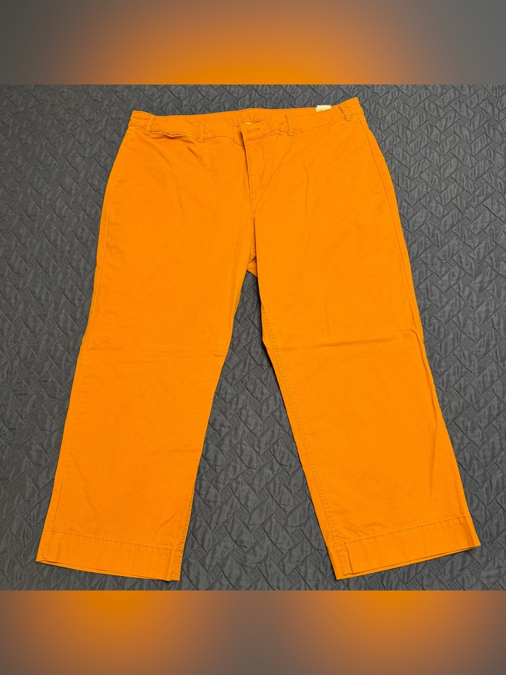 Old Navy Orange Straight Leg Pants